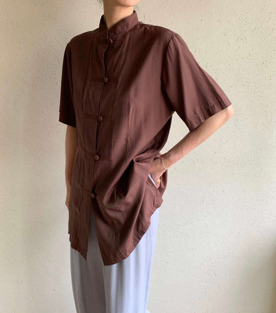 90s EURO Asian Design Blouse