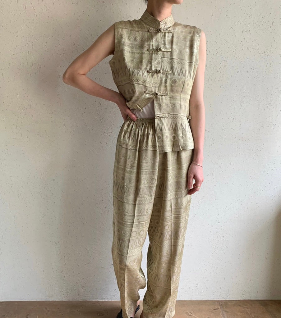 90s Asian Design Two-Piece