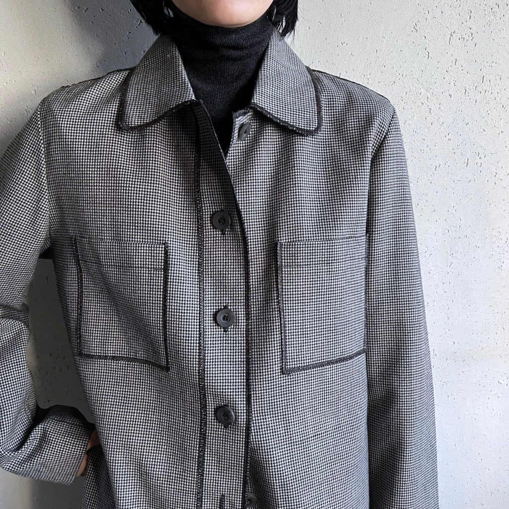 90s Wool Shirt Jacket