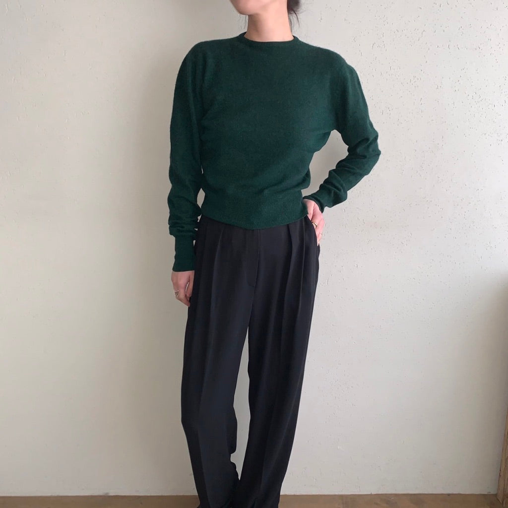 90s Green Light Knit Top