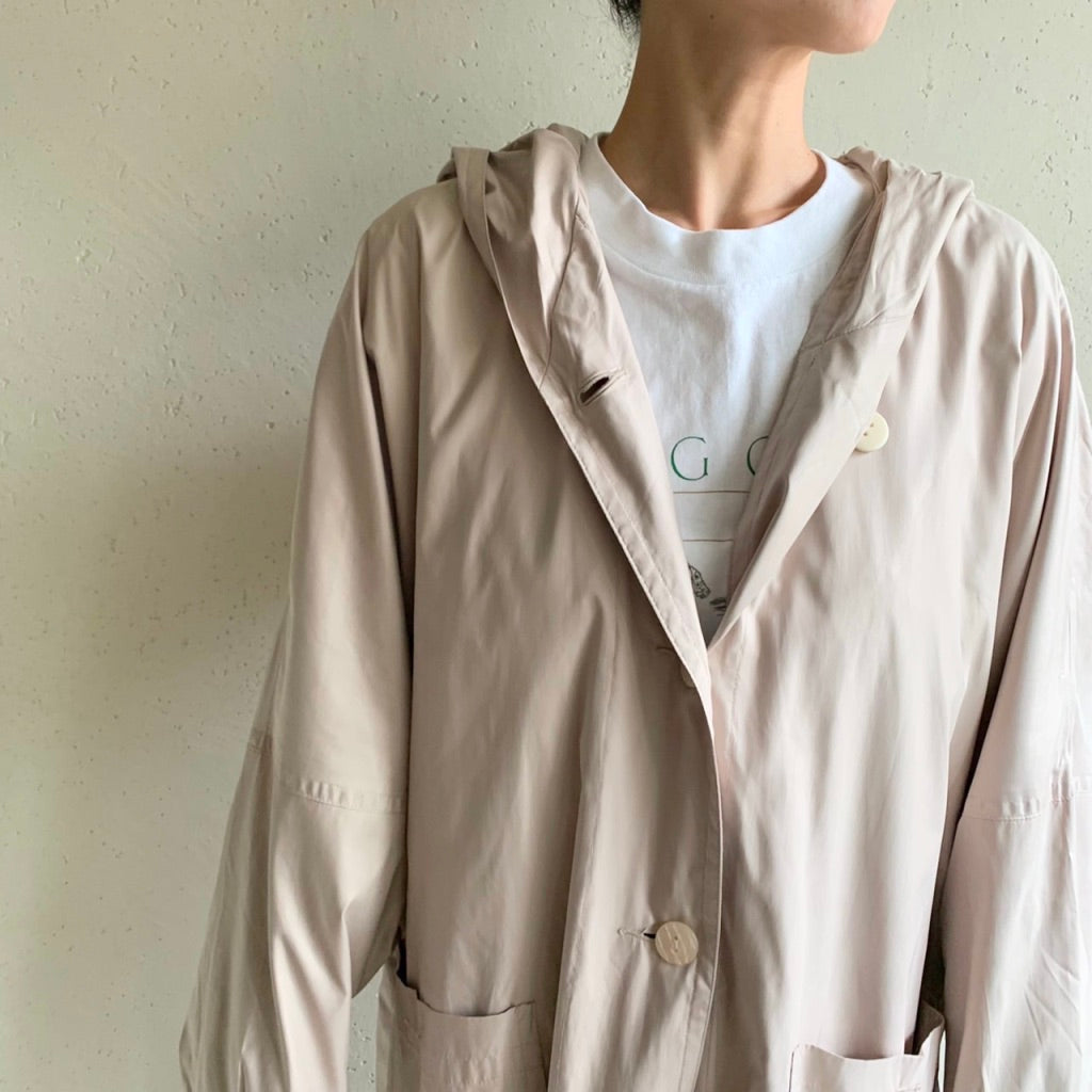 90s EURO Hooded Light Jacket