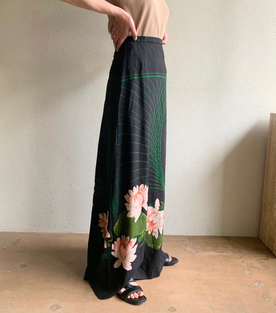 80s EURO Print Skirt