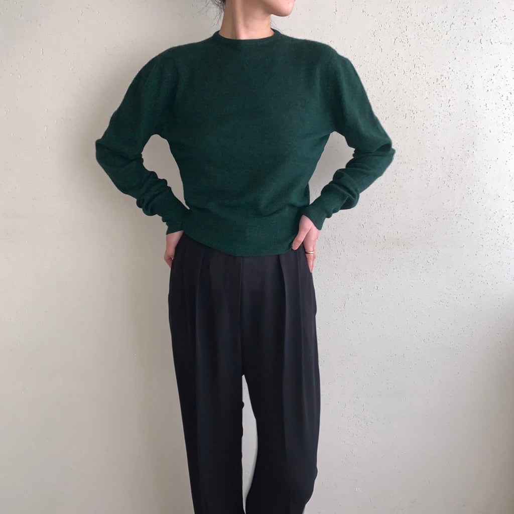 90s Green Light Knit Top