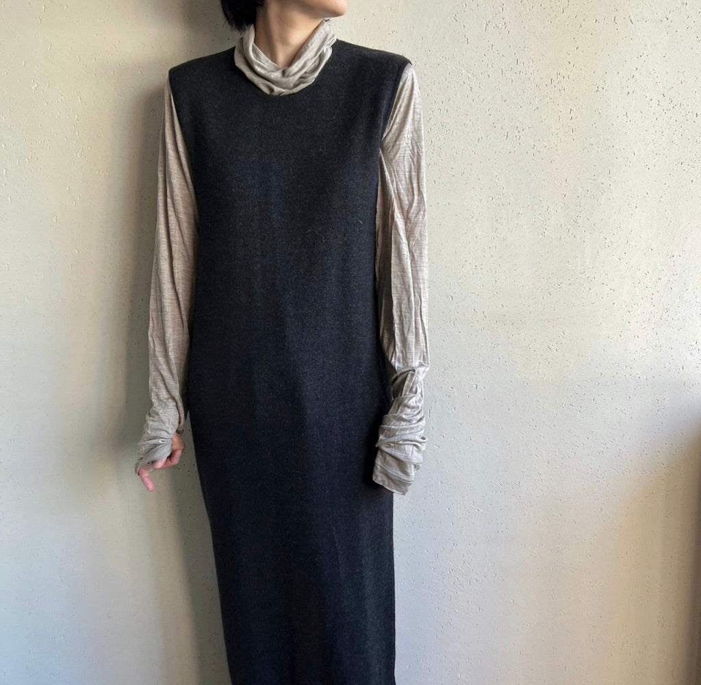 90s Wool Dress Made in Italy