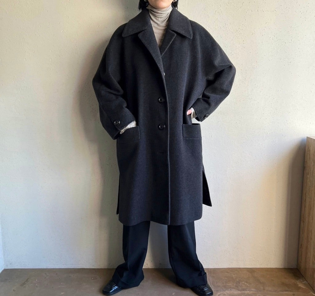 90s "SAKS FIFTH AVENUE" Cashmere Coat