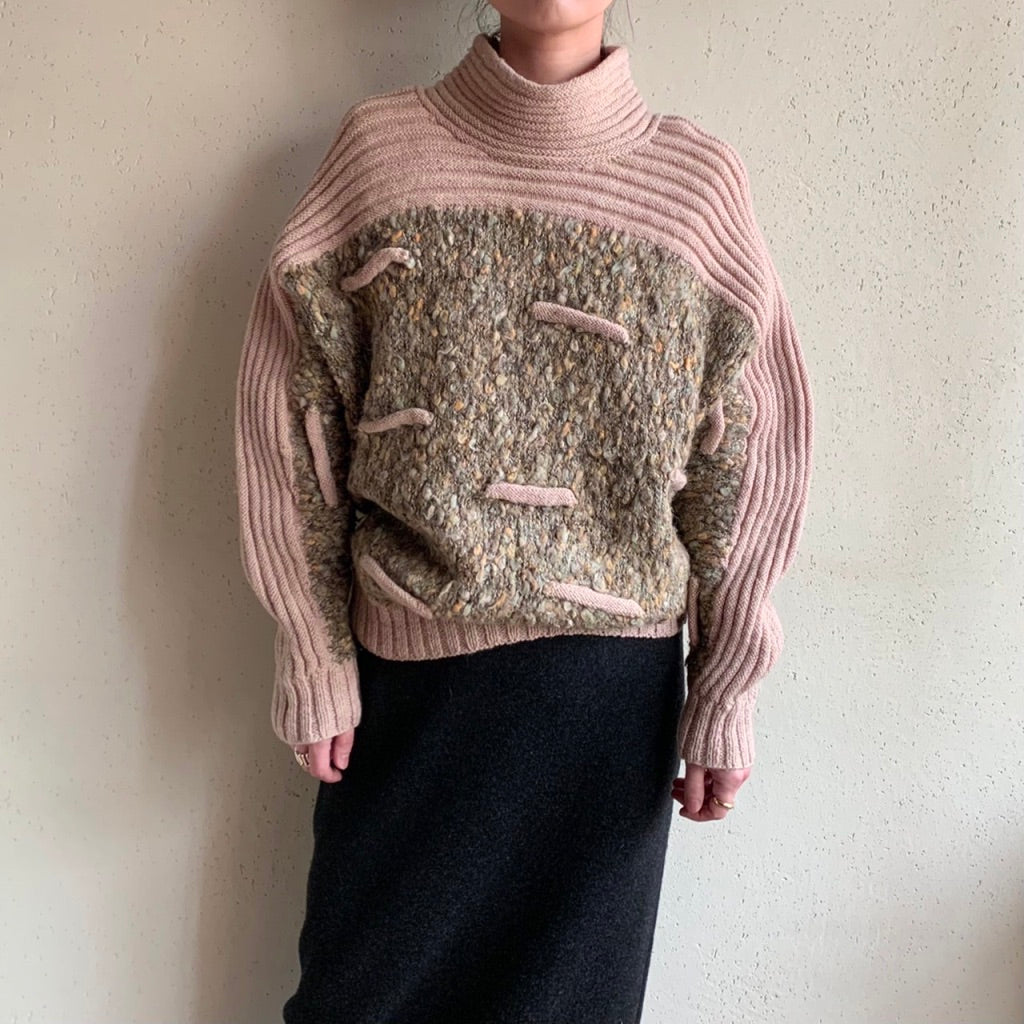 80s Hand Knit Made in England