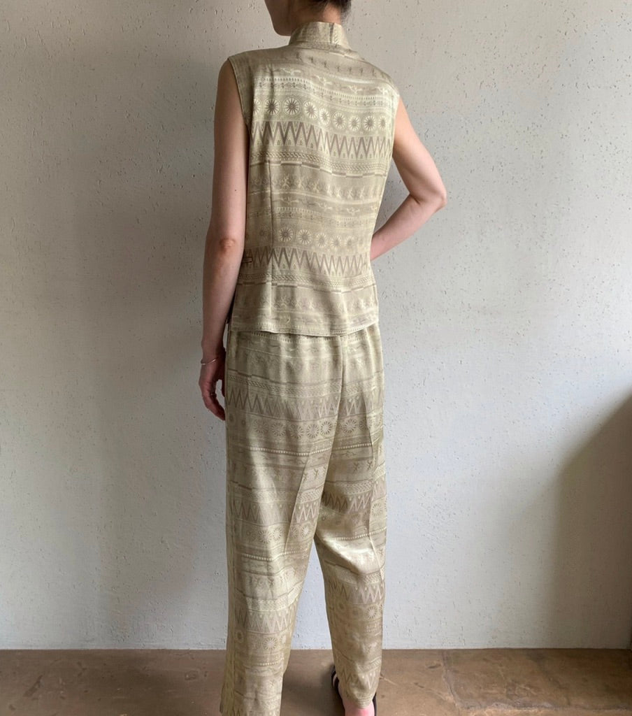 90s Asian Design Two-Piece