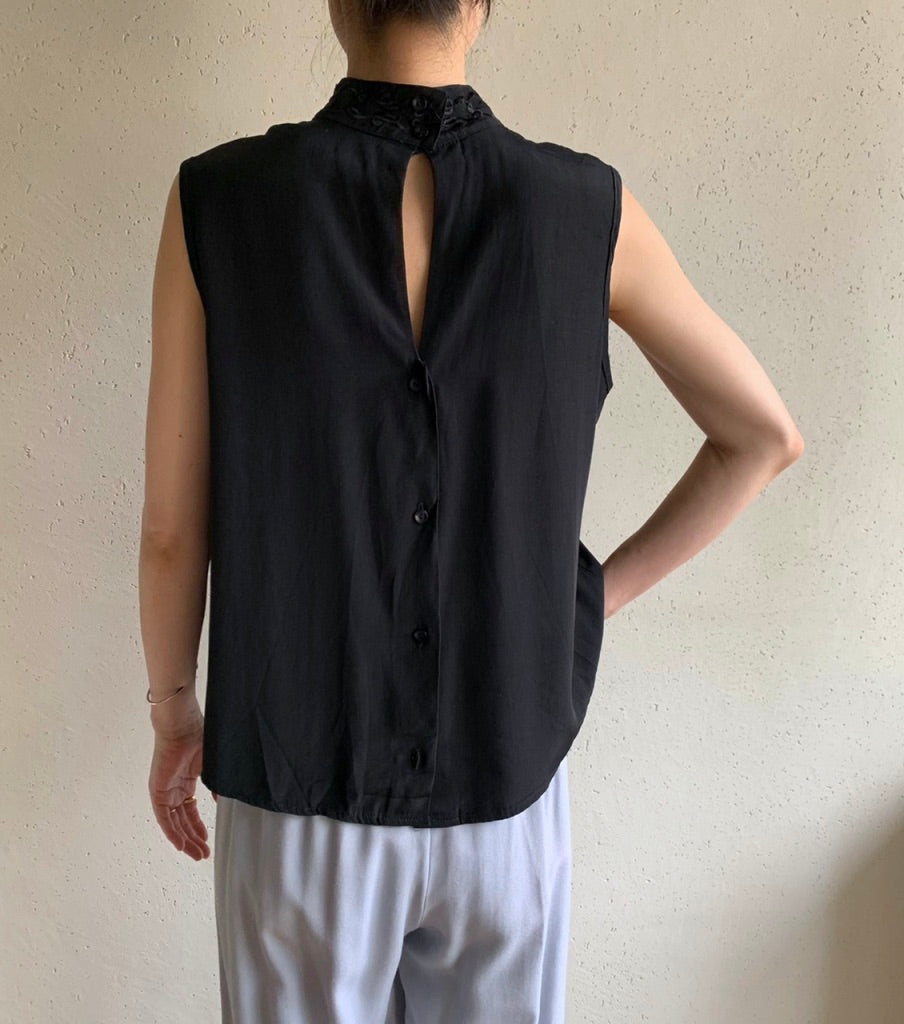 90s Sleeveless Blouse