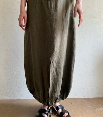 90s Linen Dress Made in Italy