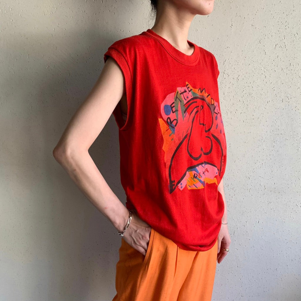 1982 "Bette Midler" T-shirt Made in USA