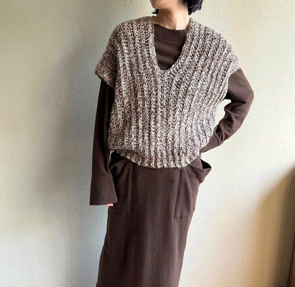 90s Mix Knit Vest