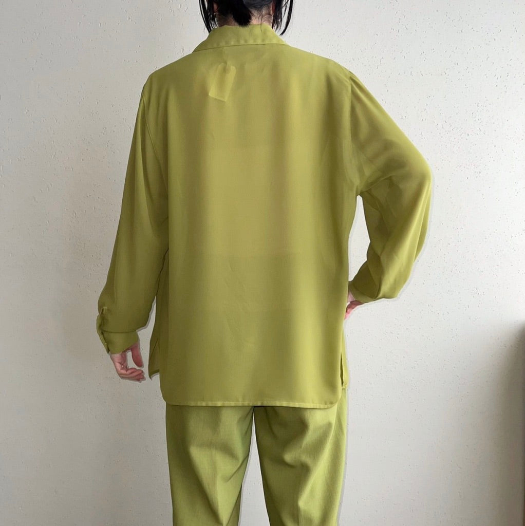 90s Sheer Blouse Made in Italy