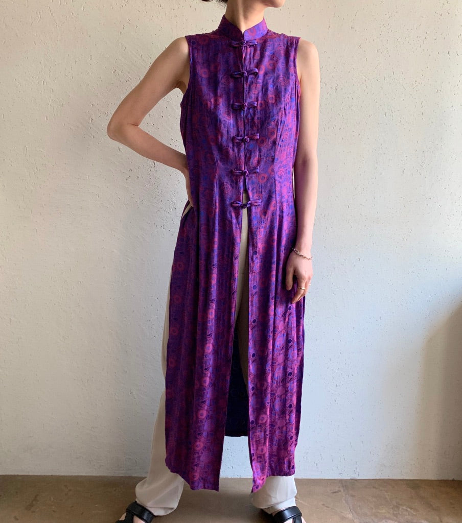 80s Asian Design Dress