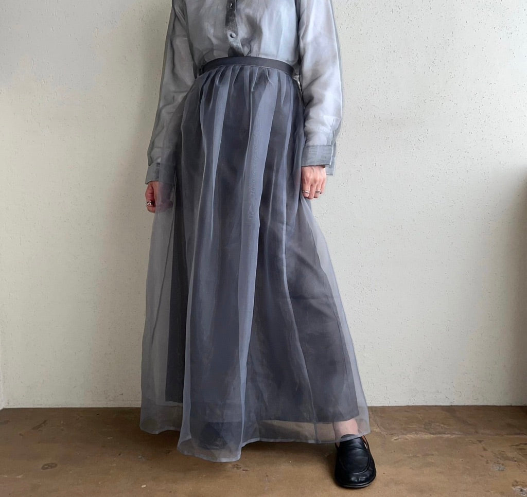 90s Sheer Design Skirt
