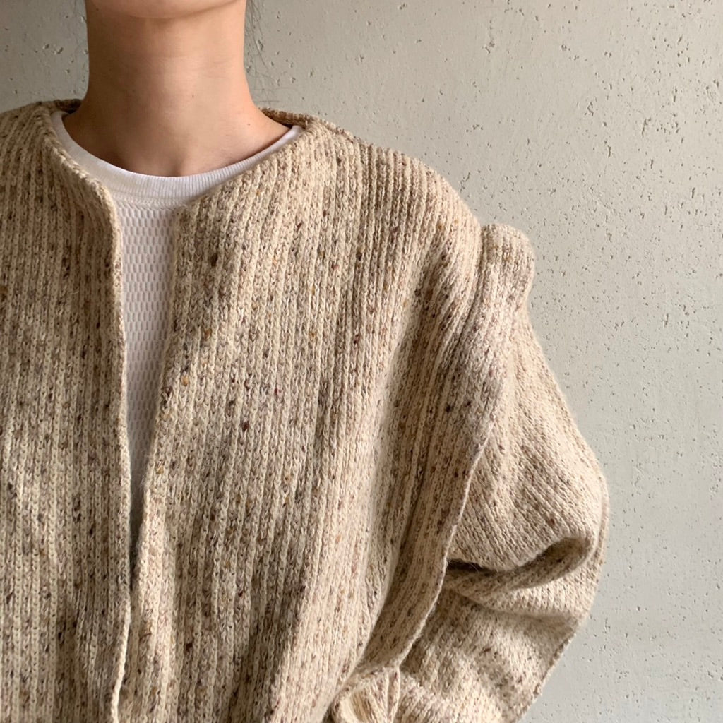80s Design Knit Jacket