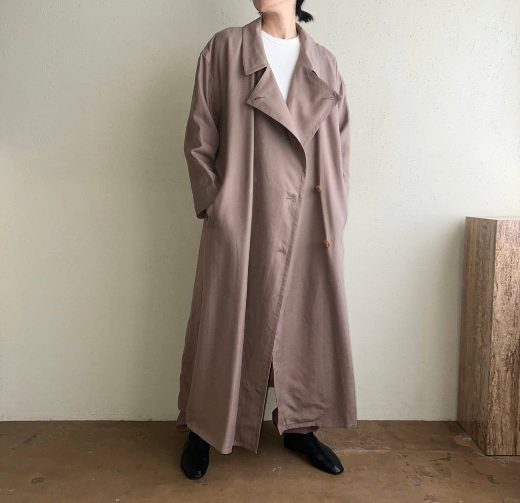 90s "ELLEN TRACY" Linen Coat