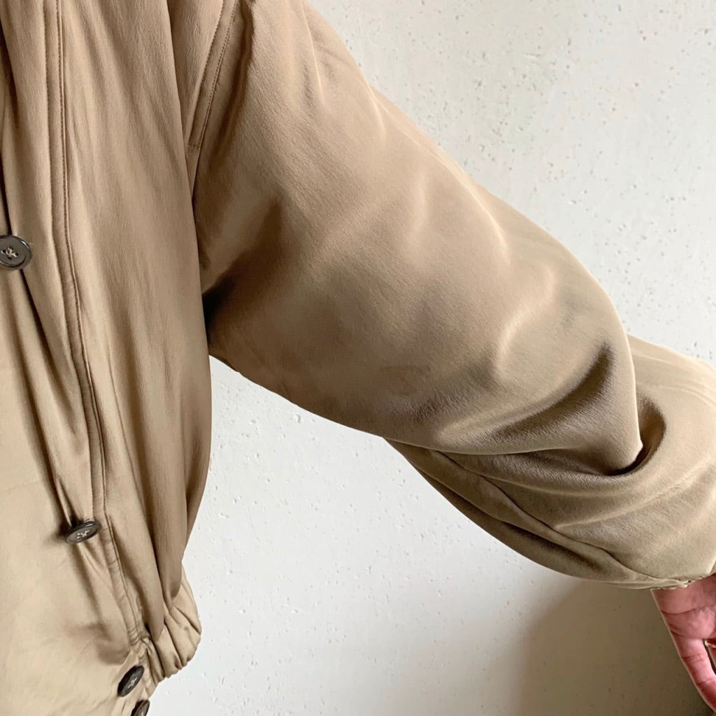 90s "ELLEN TRACY" Silk Jacket