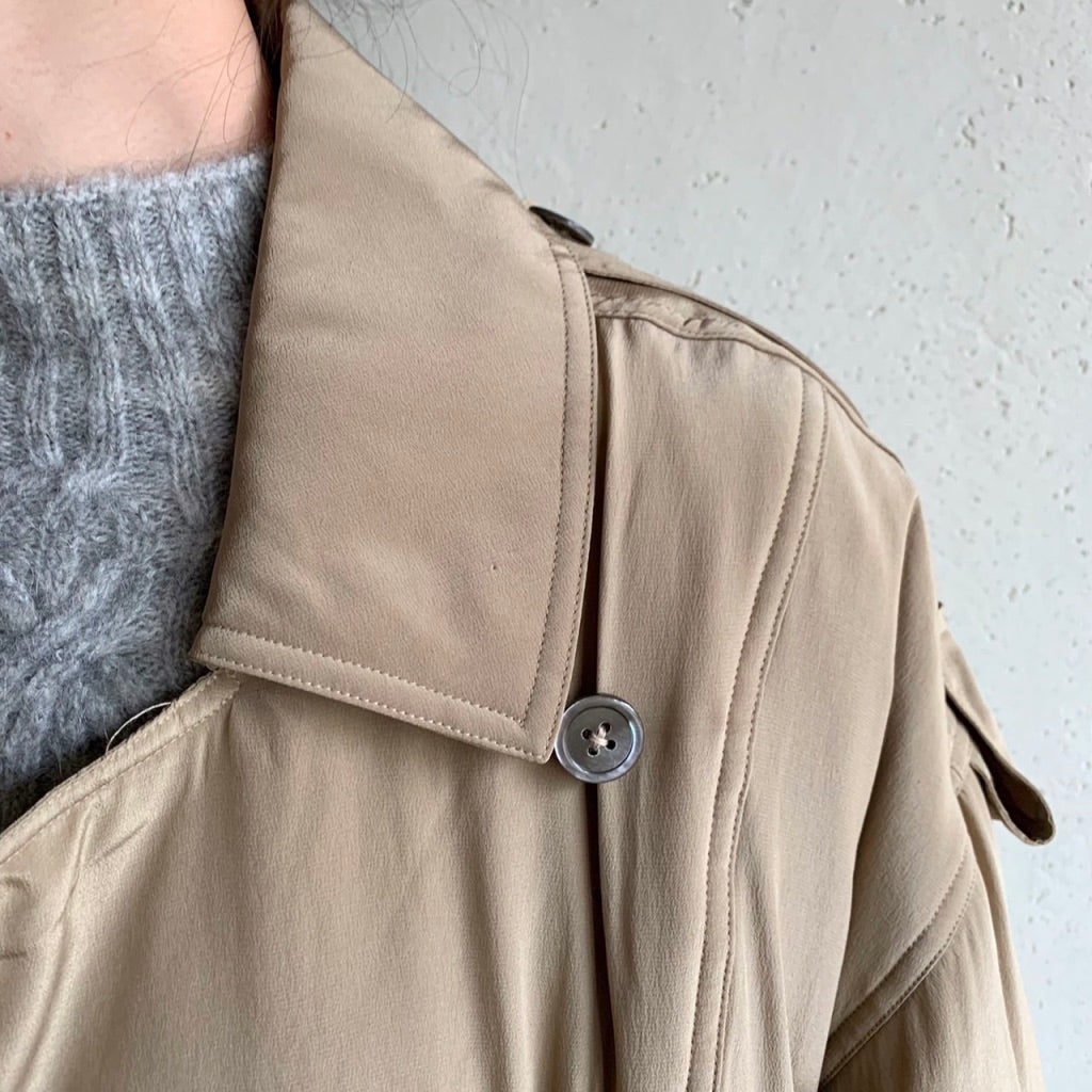 90s "ELLEN TRACY" Silk Jacket