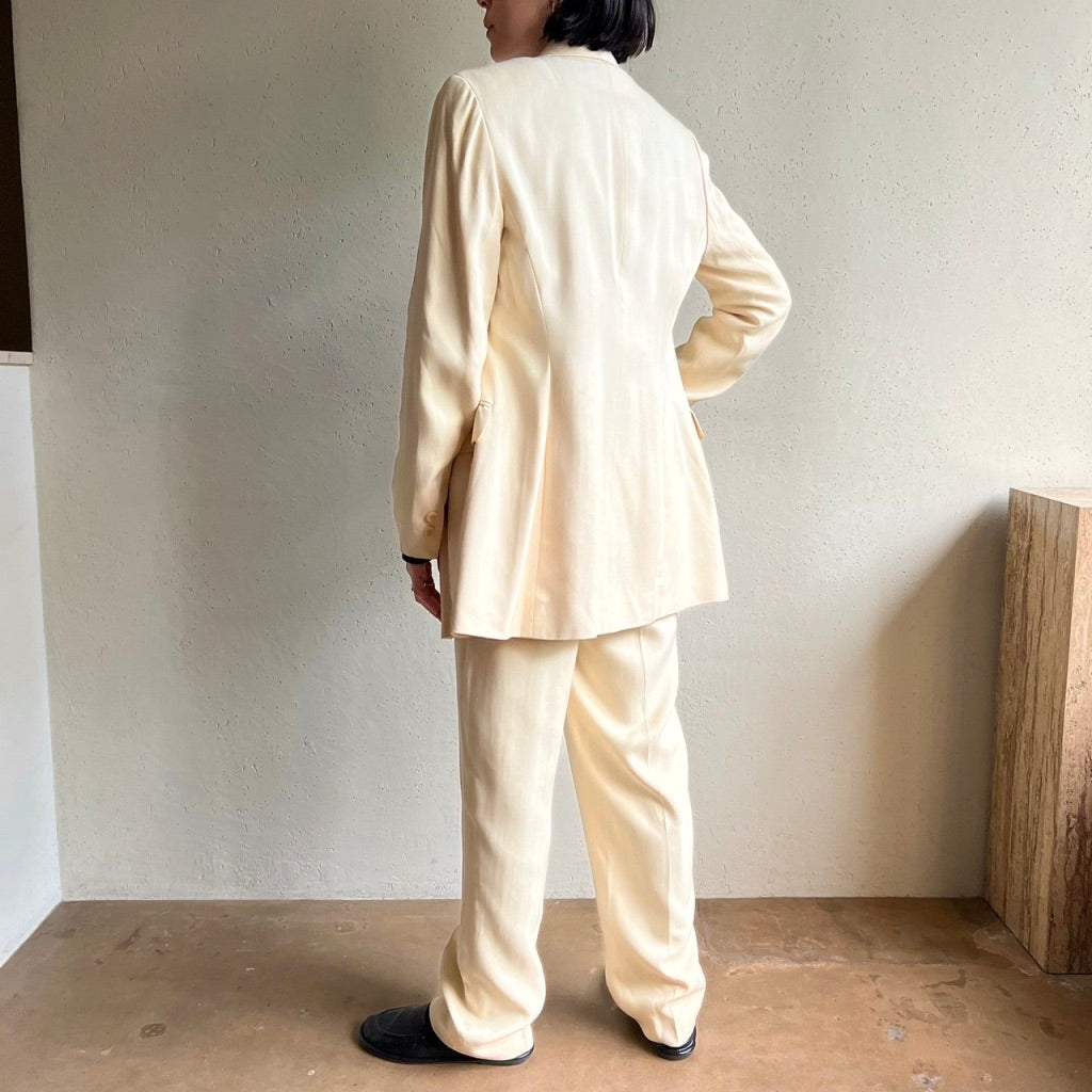 90s "ANN TAYLOR" Silk Two-Piece