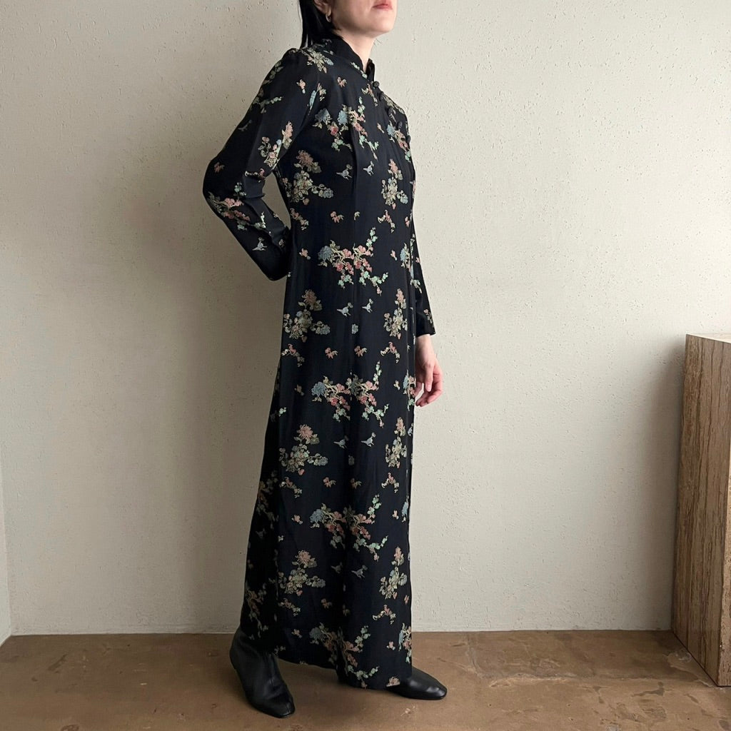 80s Asian Design Dress