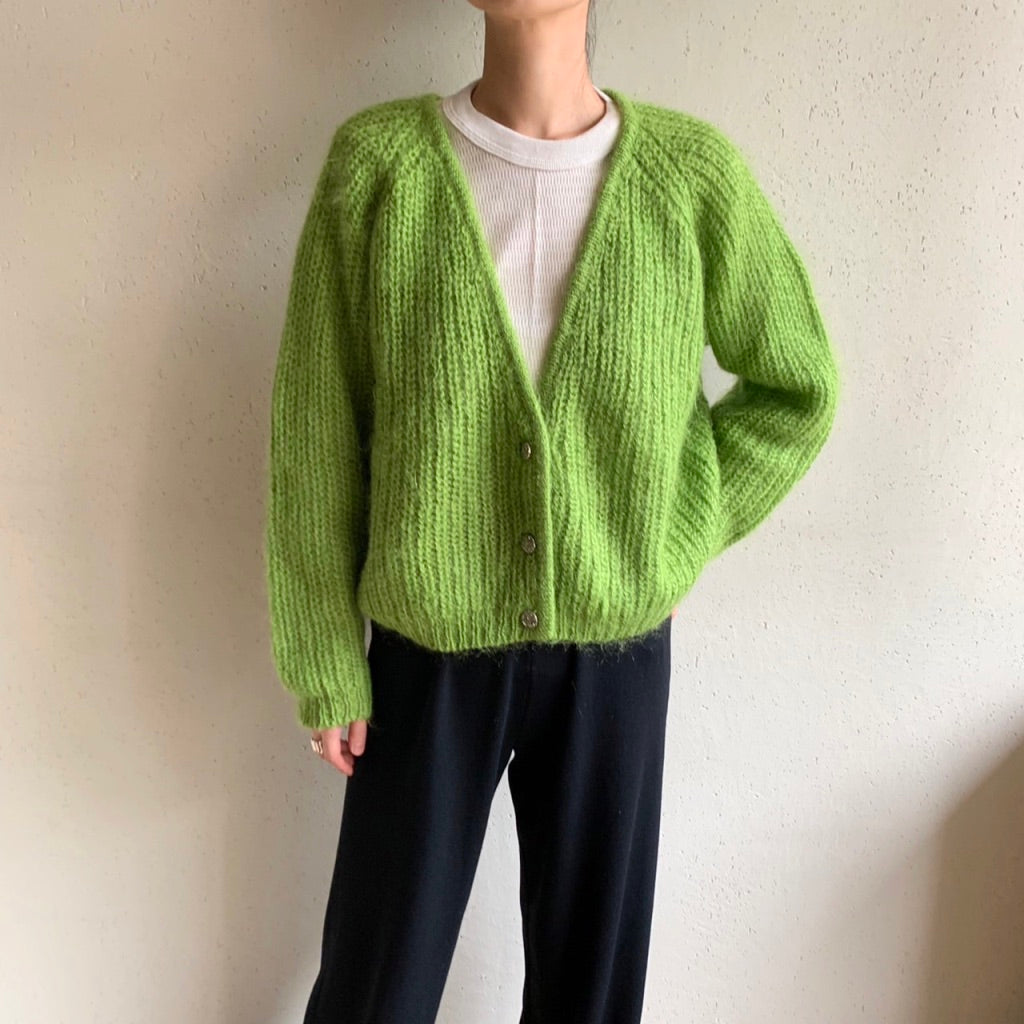 90s Mohair Knit Cardigan