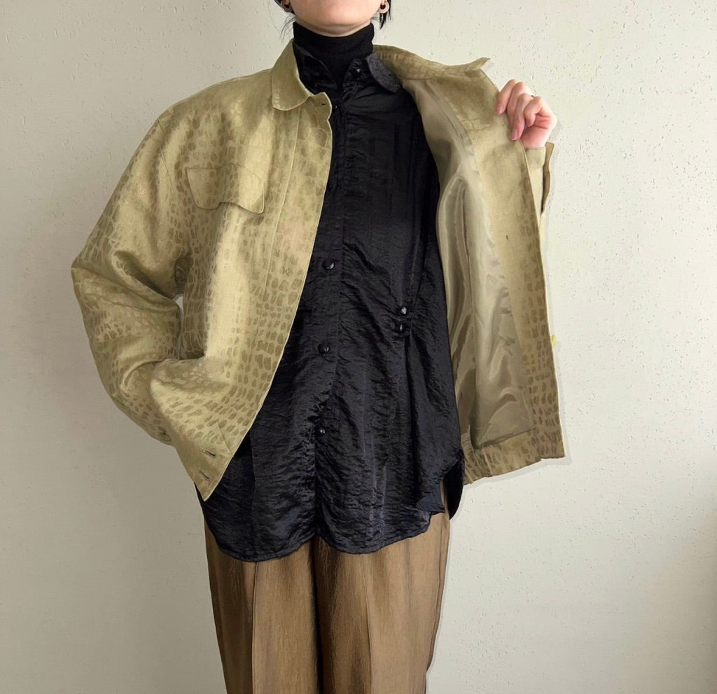 90s Pattern Light Jacket