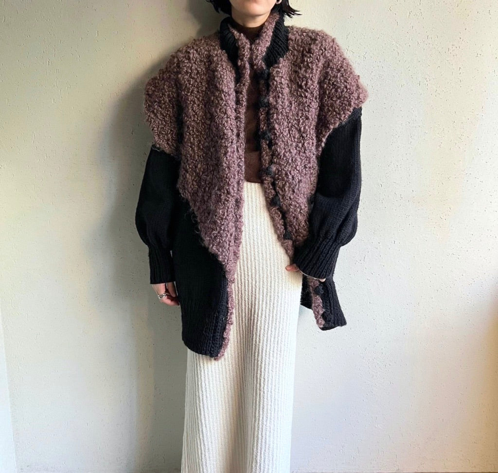 80s Design Knit Jacket