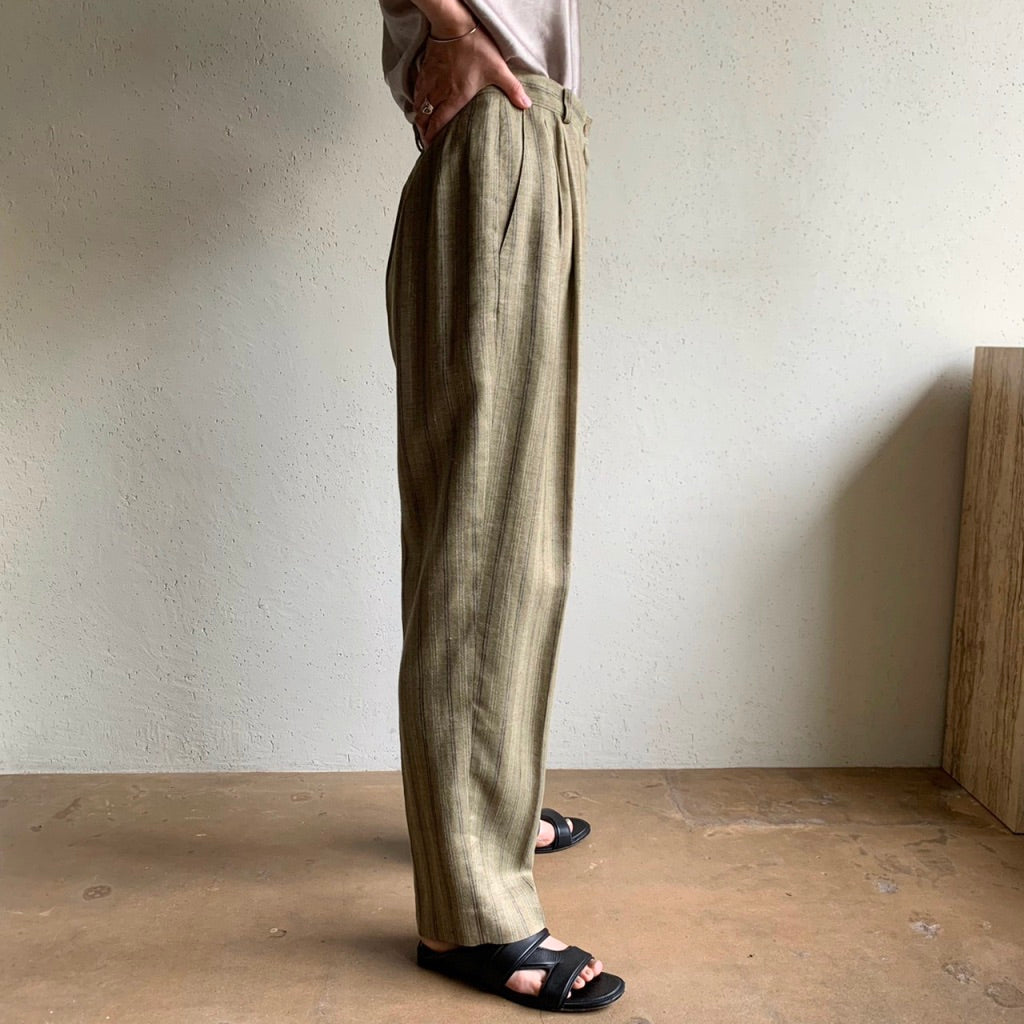 80s Striped Pants
