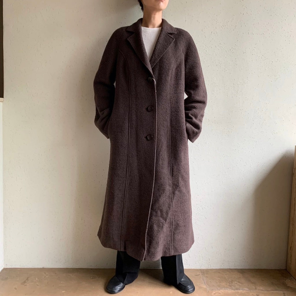 80s EURO Brown Coat Dead Stock