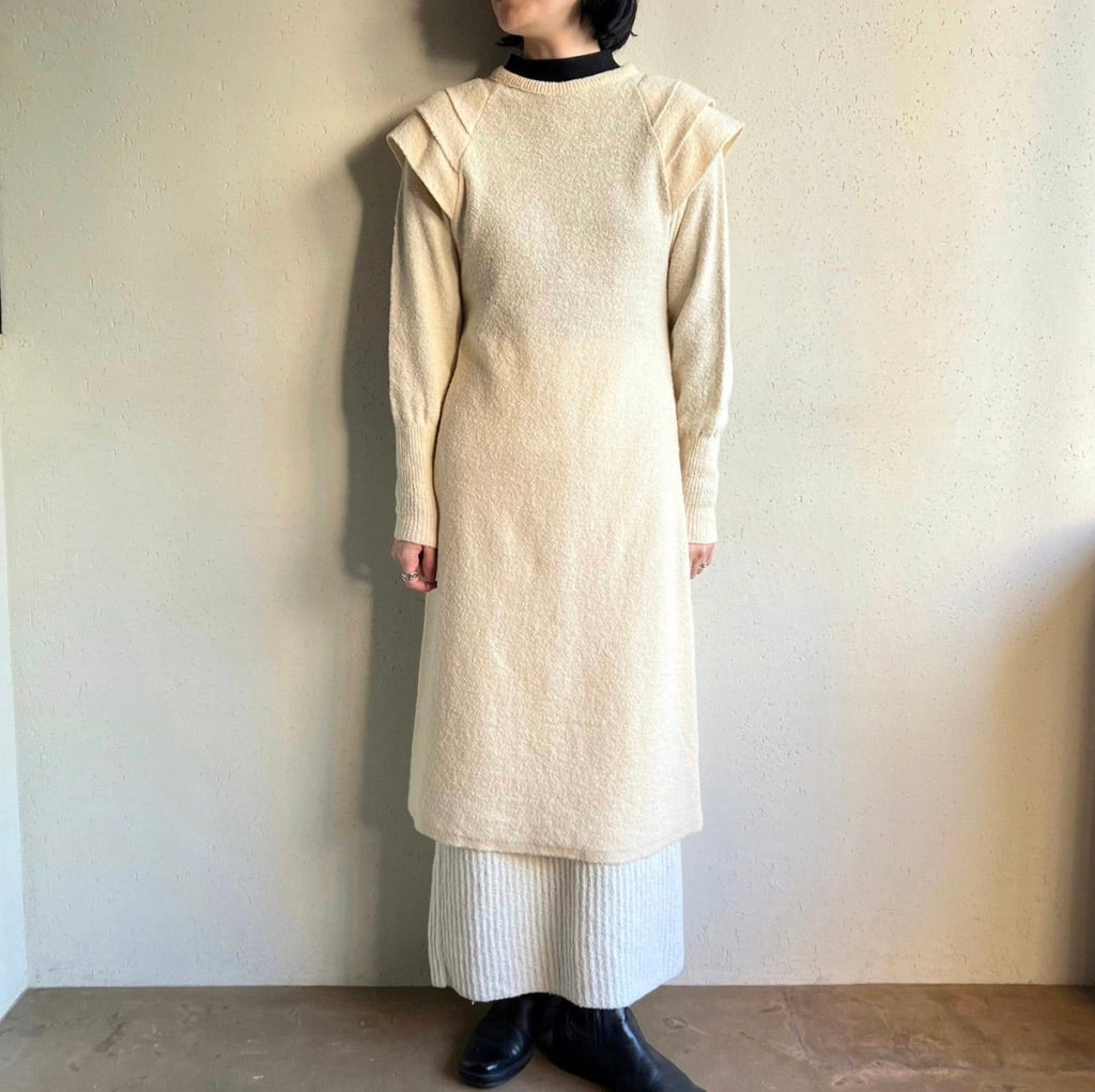 80s " Oscar de la Renta " Knit Dress