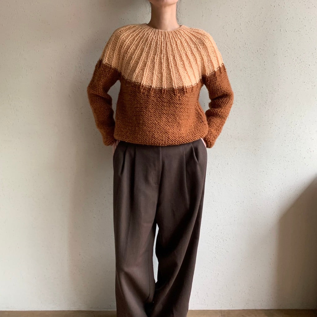 80s Two Tone Knit