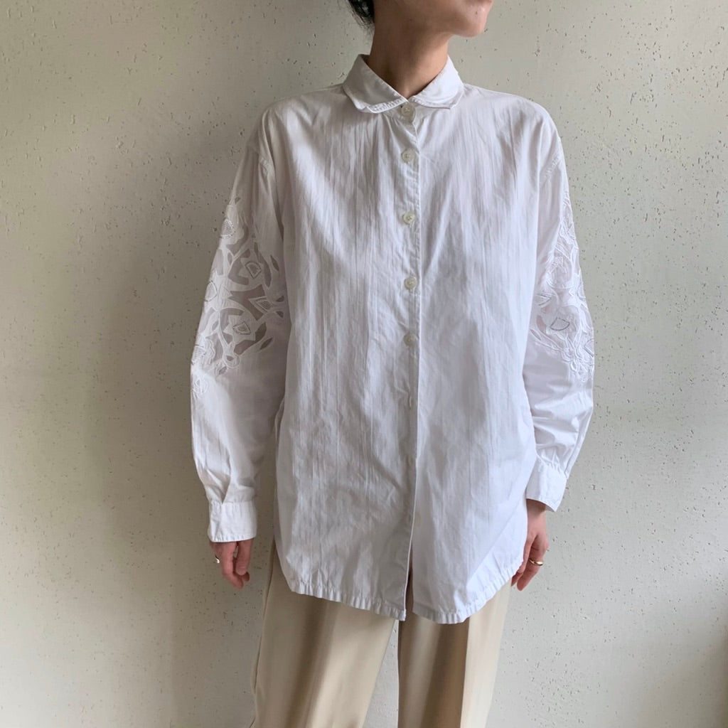 90s EURO Lace Blouse