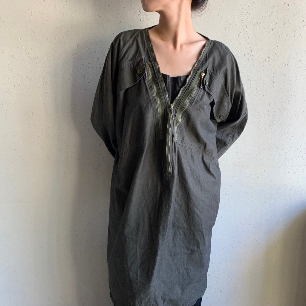 80s Zip Dress Made in Italy