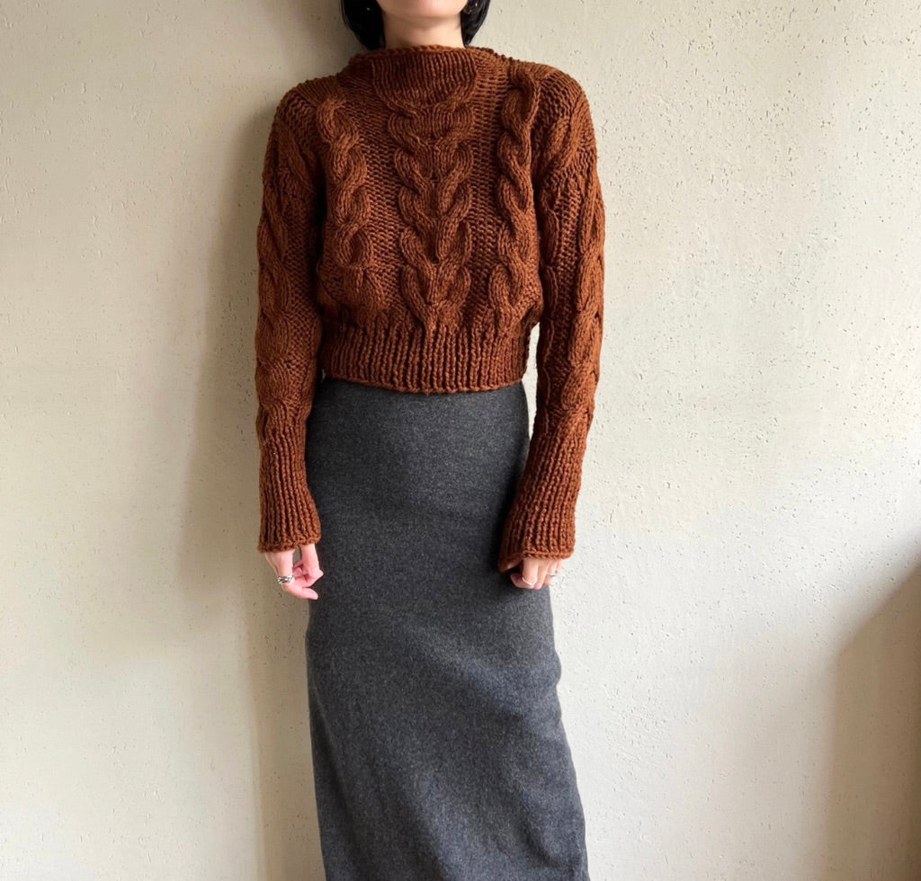 90s Cropped Knit