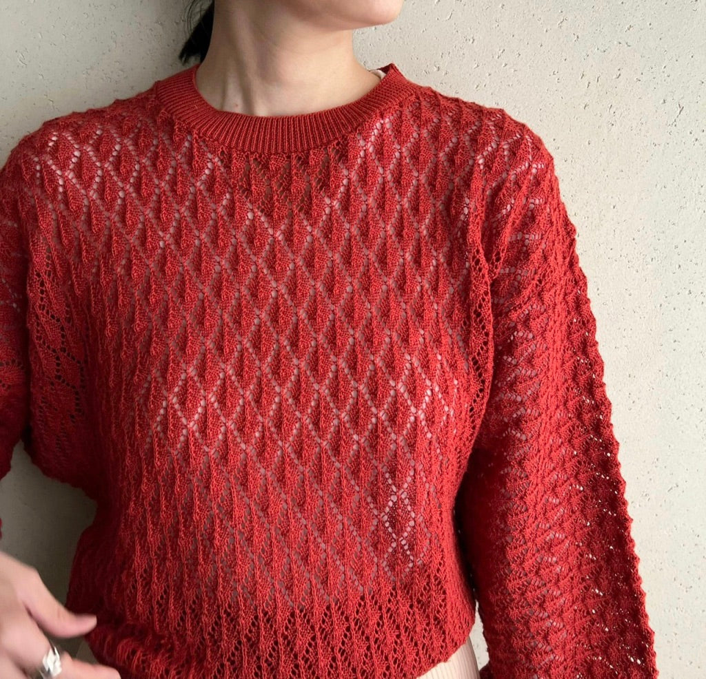 70s Acrylic Knit Made in USA