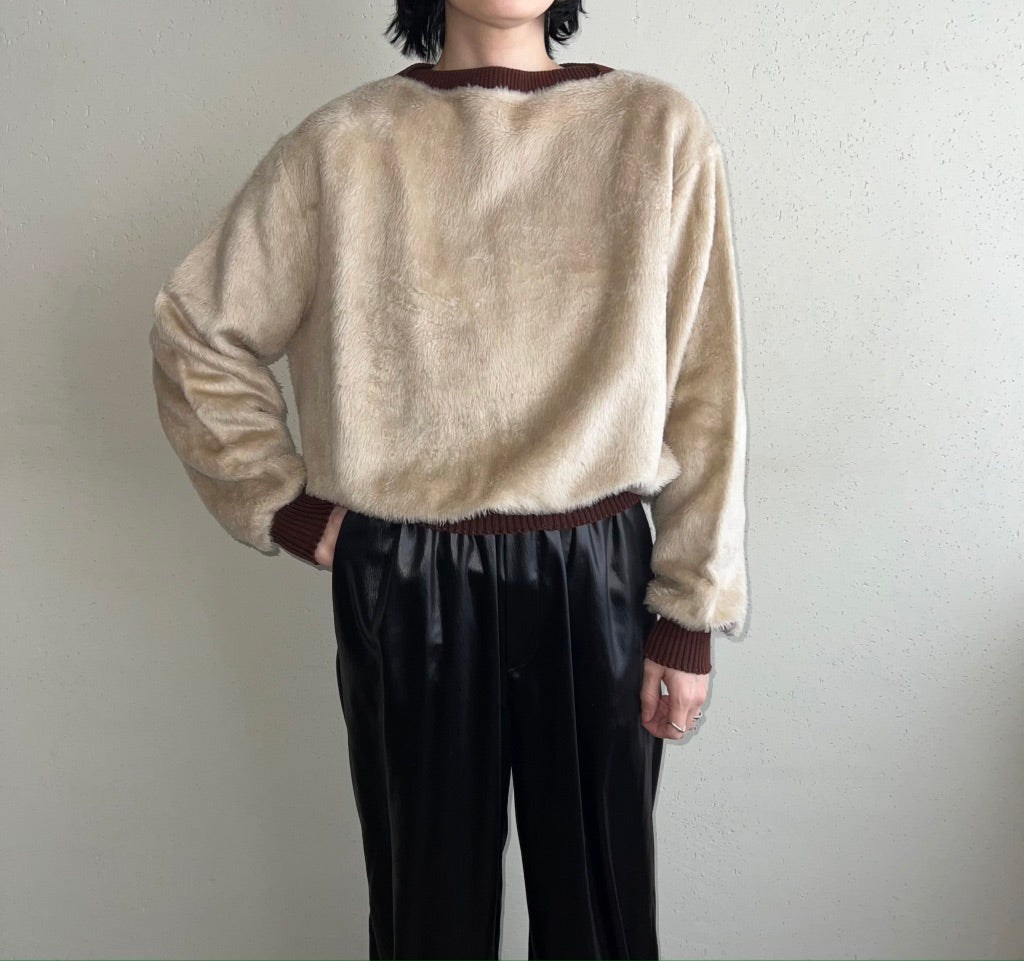 80s Fur Top