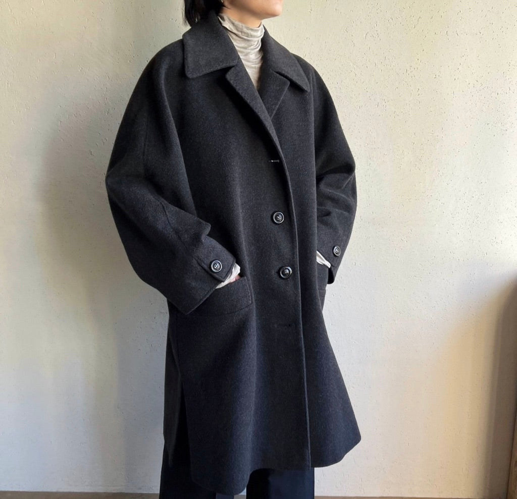 90s "SAKS FIFTH AVENUE" Cashmere Coat
