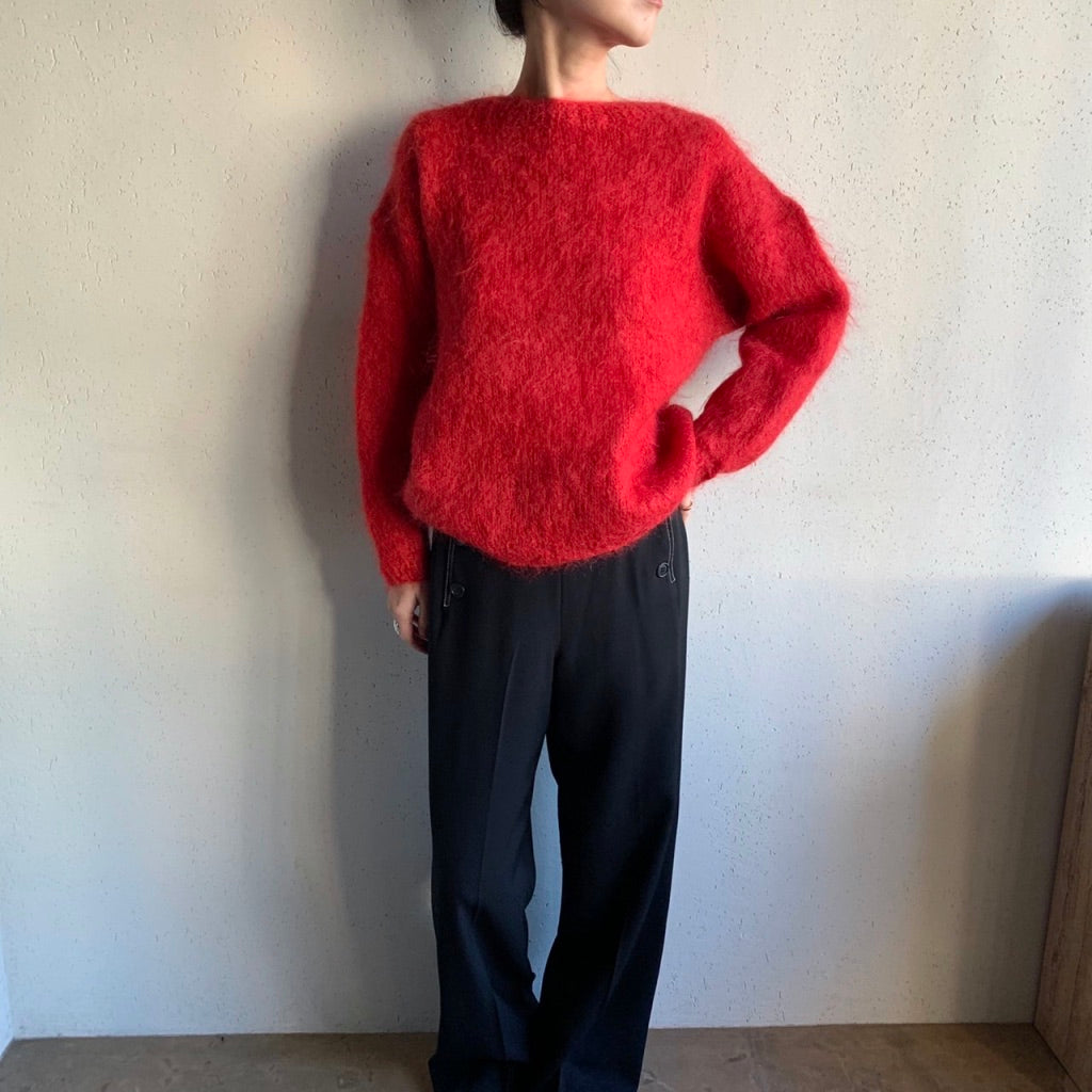 80s Red Knit