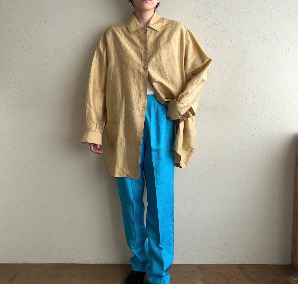 90s Silk Light Jacket Made in Italy