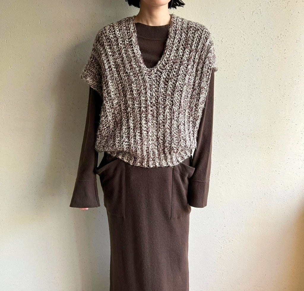 90s Mix Knit Vest