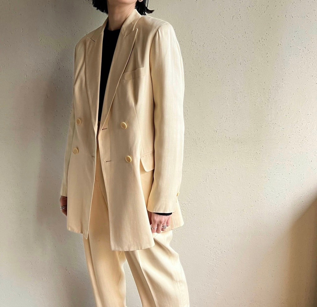 90s "ANN TAYLOR" Silk Two-Piece