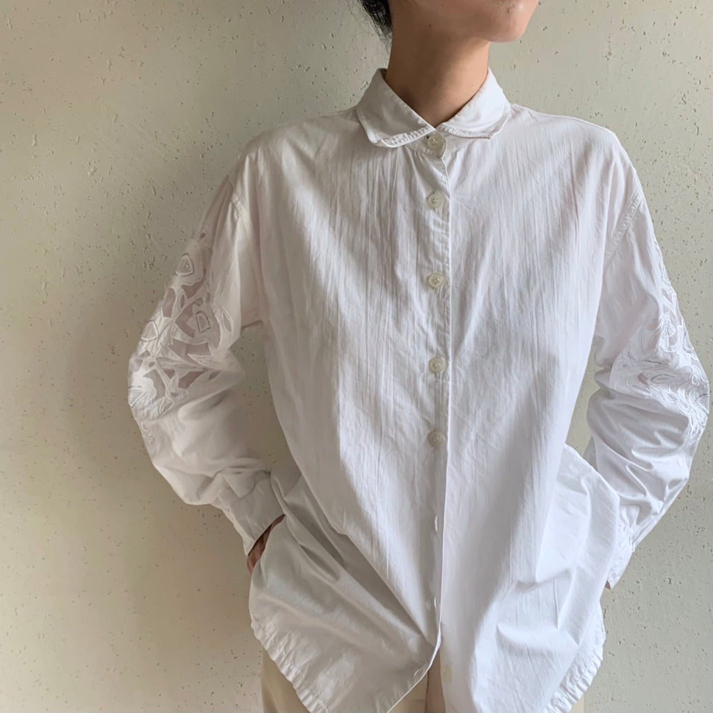 90s EURO Lace Blouse