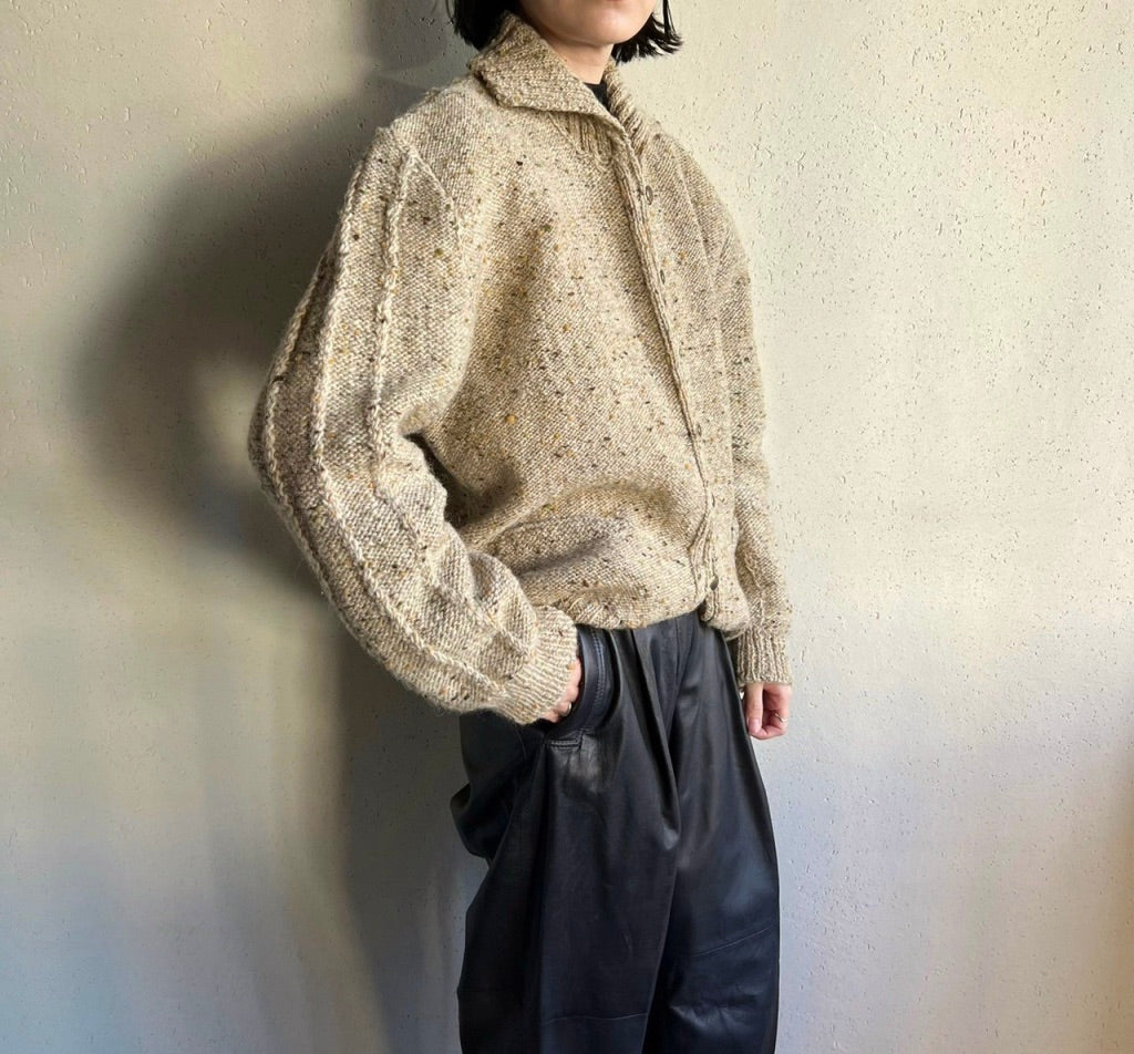 90s Design Knit Jacket