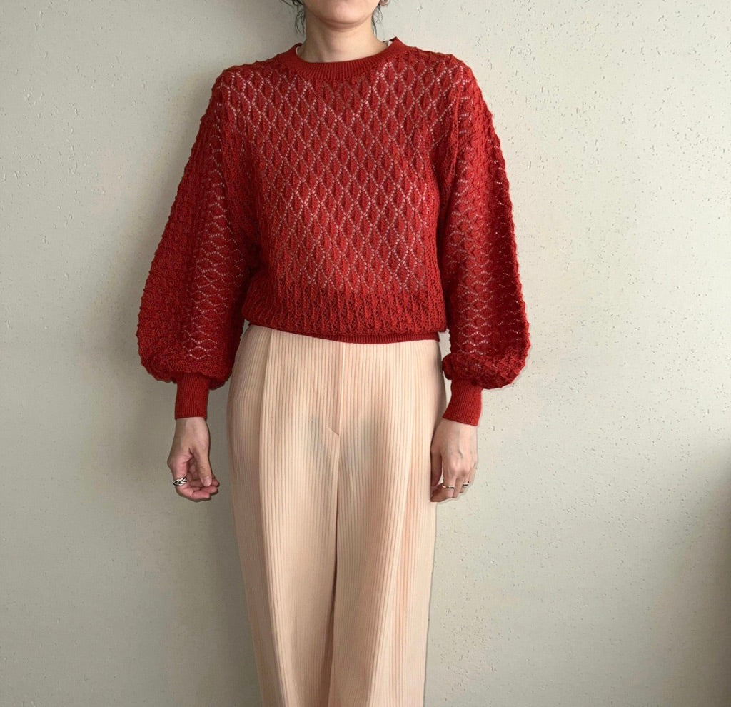 70s Acrylic Knit Made in USA