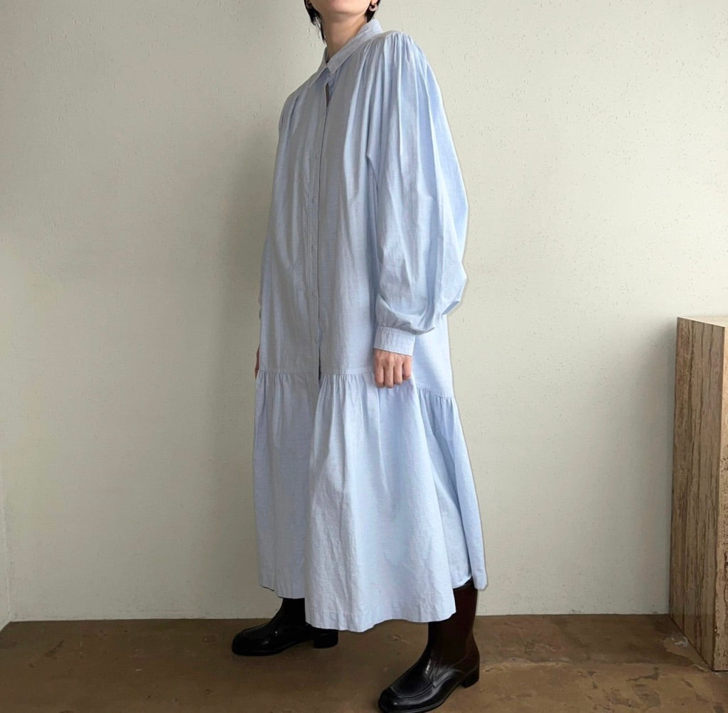 80s Shirt Dress Made in USA