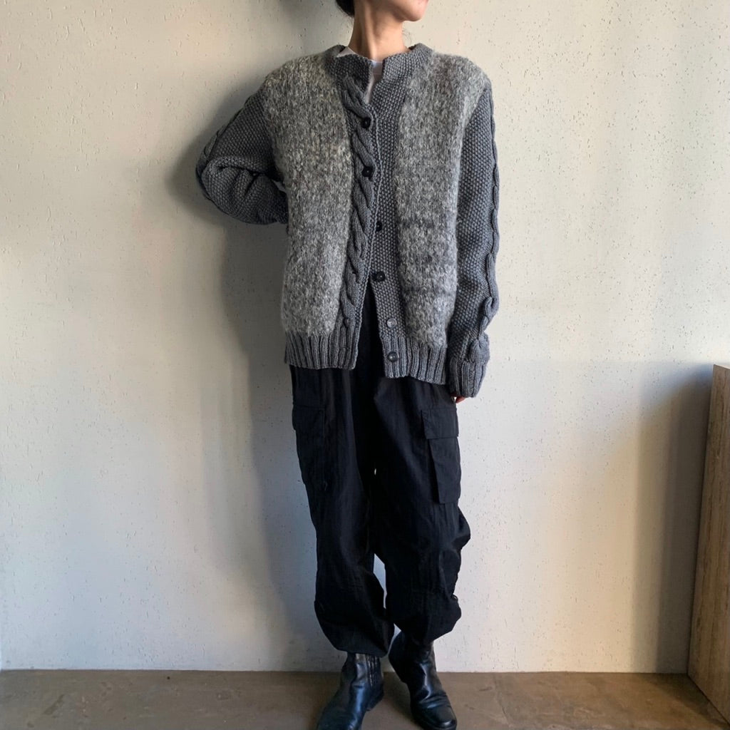 80s Design Knit Cardigan