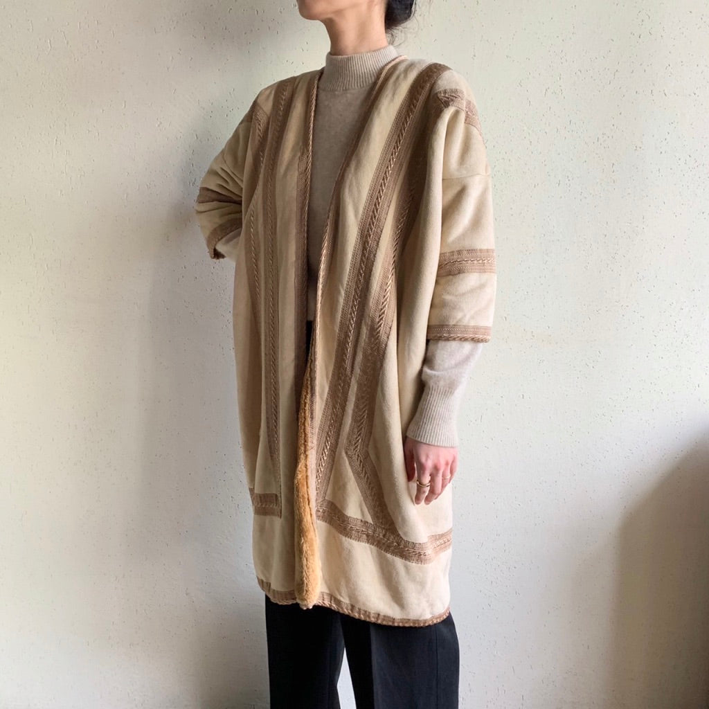 80s Boa Robe