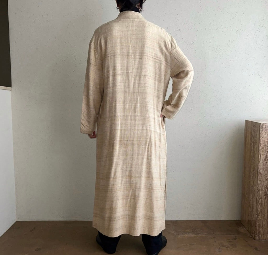 90s "ORVIS" Silk Asian Design Robe