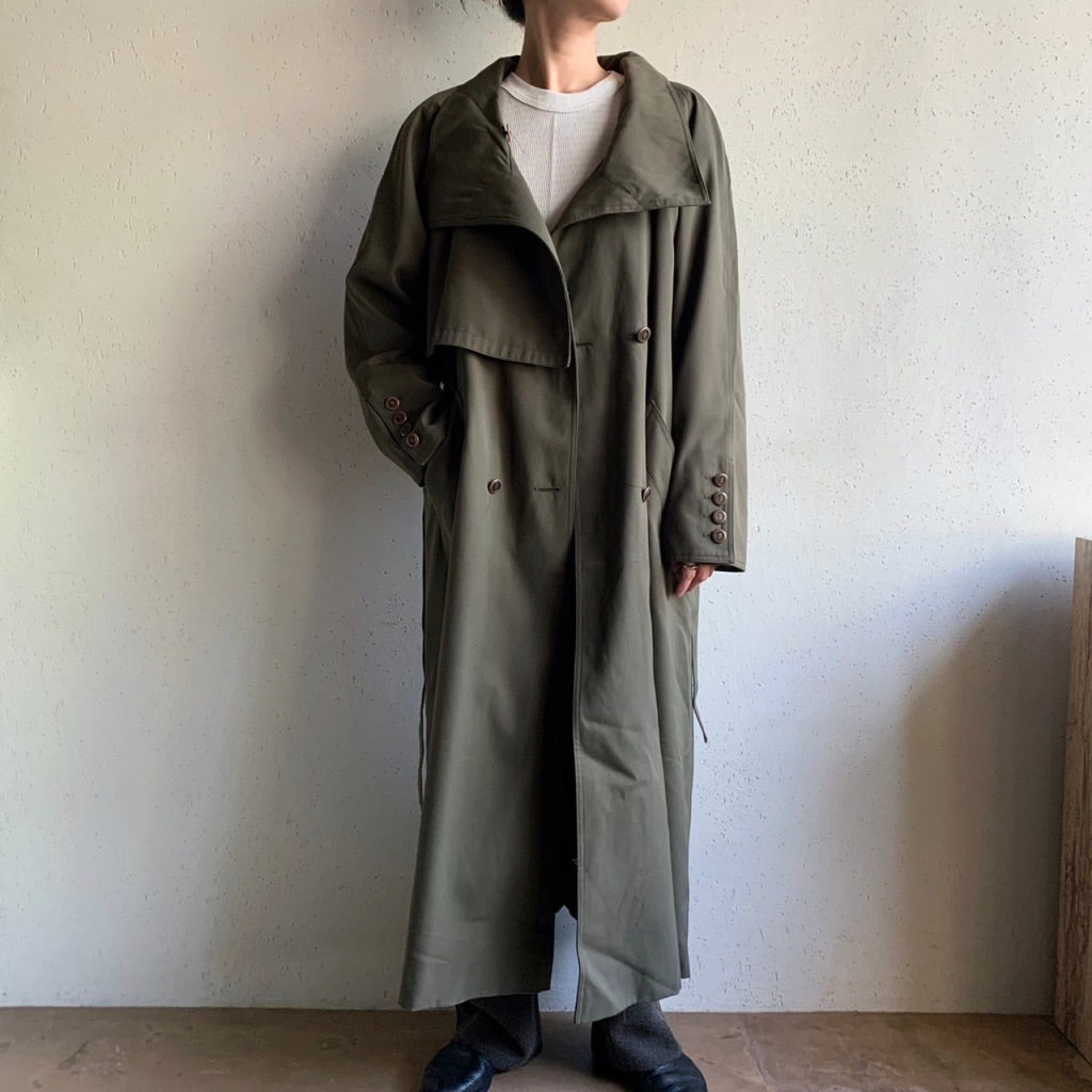 80s “GANTOS” Pleats Coat