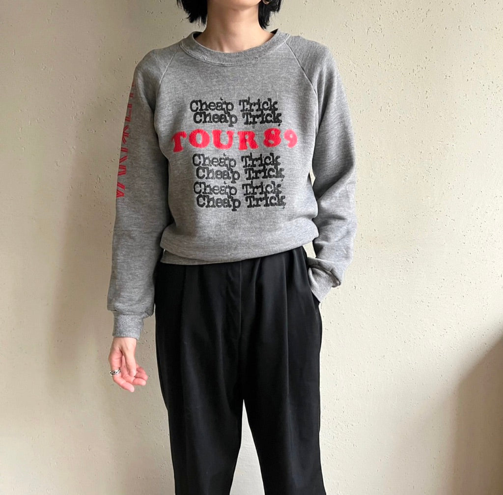 89s "Cheap Trick" Tour Sweater Made in USA
